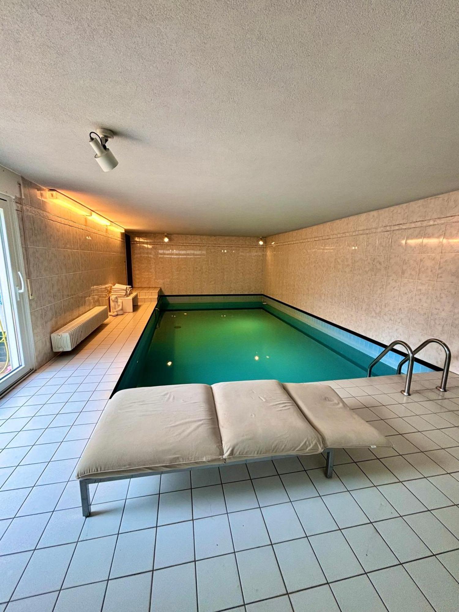 Wolkenzimmer Mit 140 Cm Bett Im Erdgeschoss Seligenstadt Bagian luar foto
